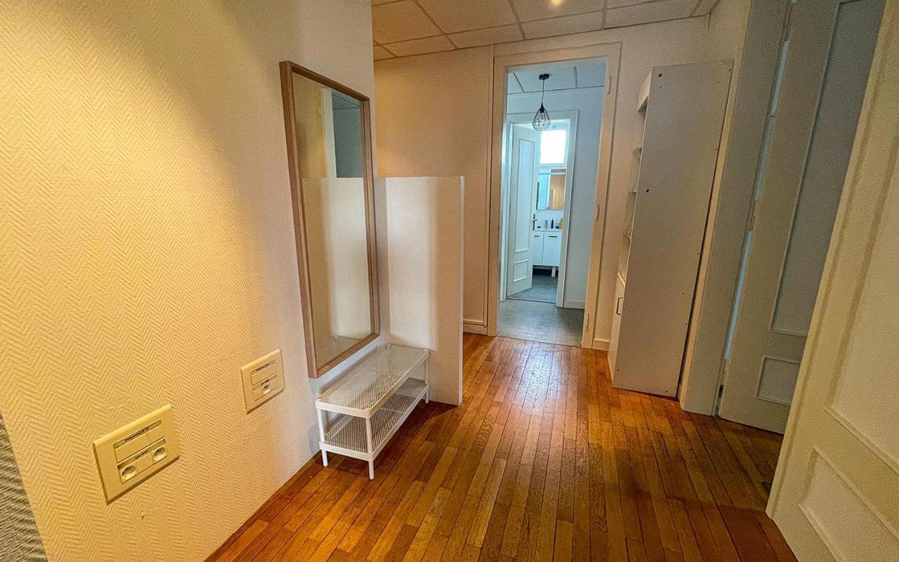 Chambres Privees -Private Room- Dans Un Spacieux Appartement - 100M2 Centre Proche Gare 뮐루즈 객실 사진