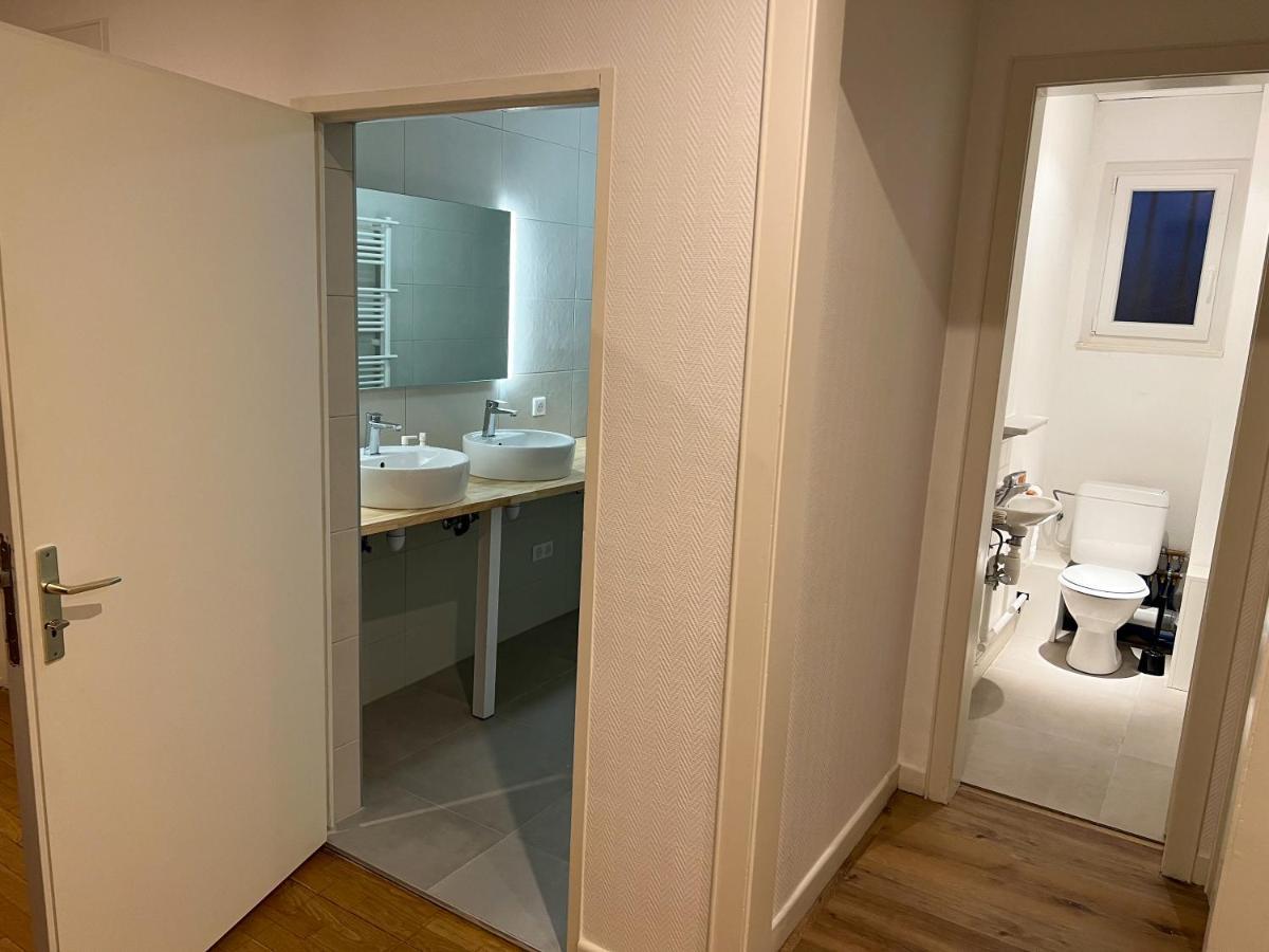 Chambres Privees -Private Room- Dans Un Spacieux Appartement - 100M2 Centre Proche Gare 뮐루즈 외부 사진